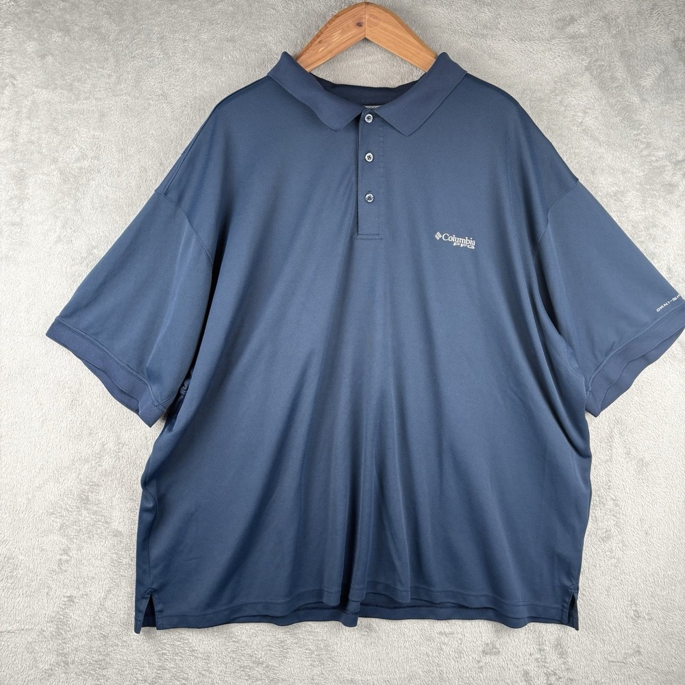 Columbia Men's Blue Polo Shirt